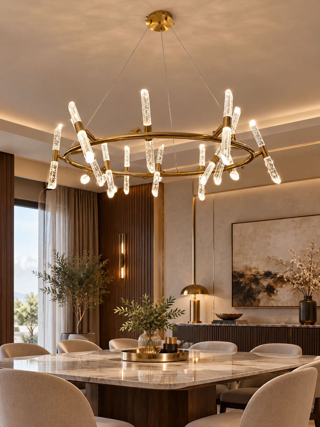 Majestic Radiance Chandelier