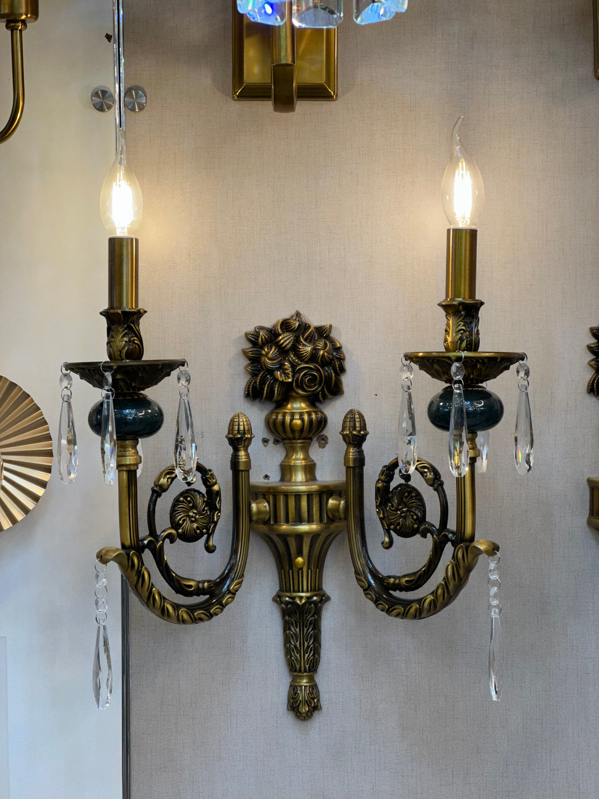 Antique Candle Wall Lights