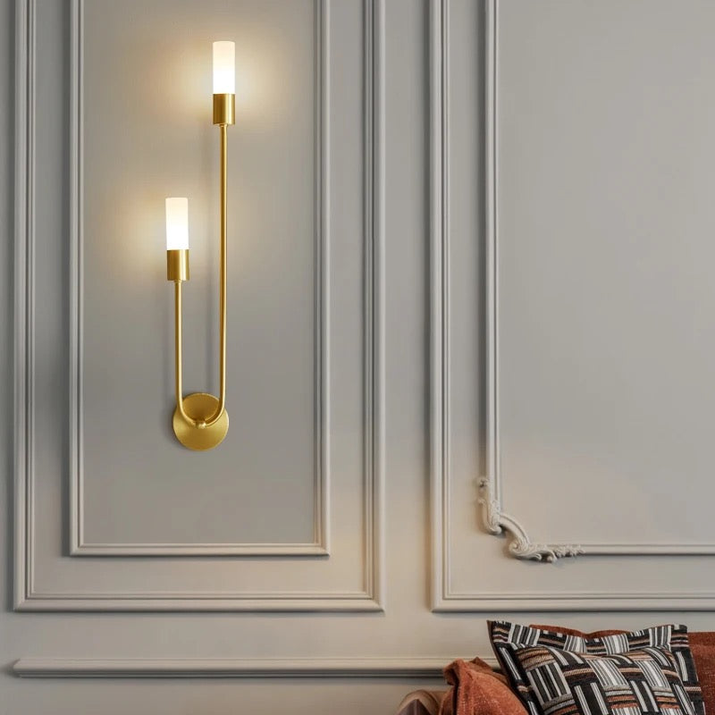Light luxury wall lamp living room modern minimalist creative corridor aisle bedroom bedside light
