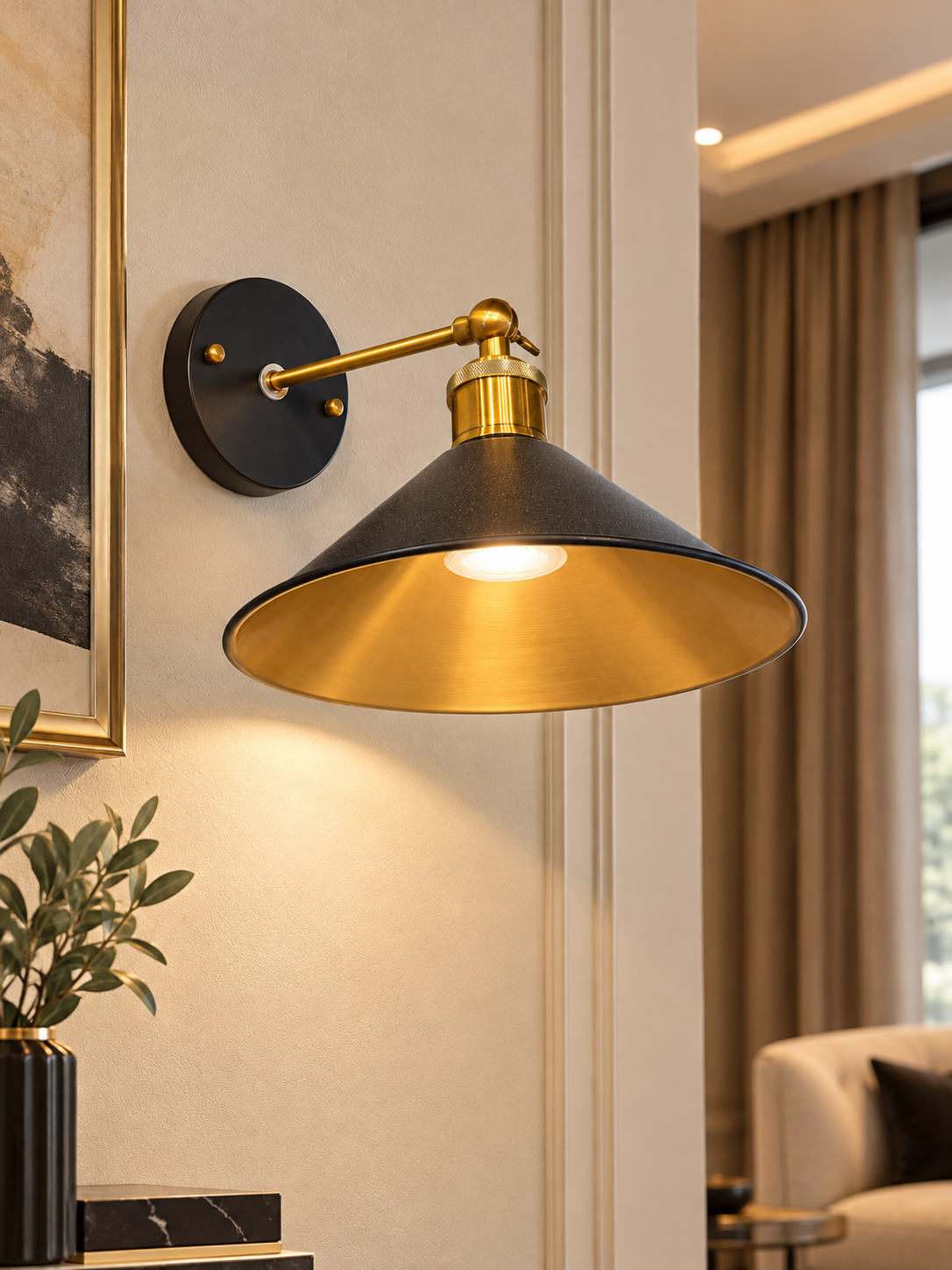 Imported Hut Wall Movable Light