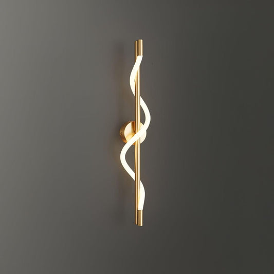 Spiral Led Wall Light
