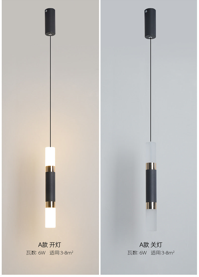 Double Side Hanging Cylinder Light