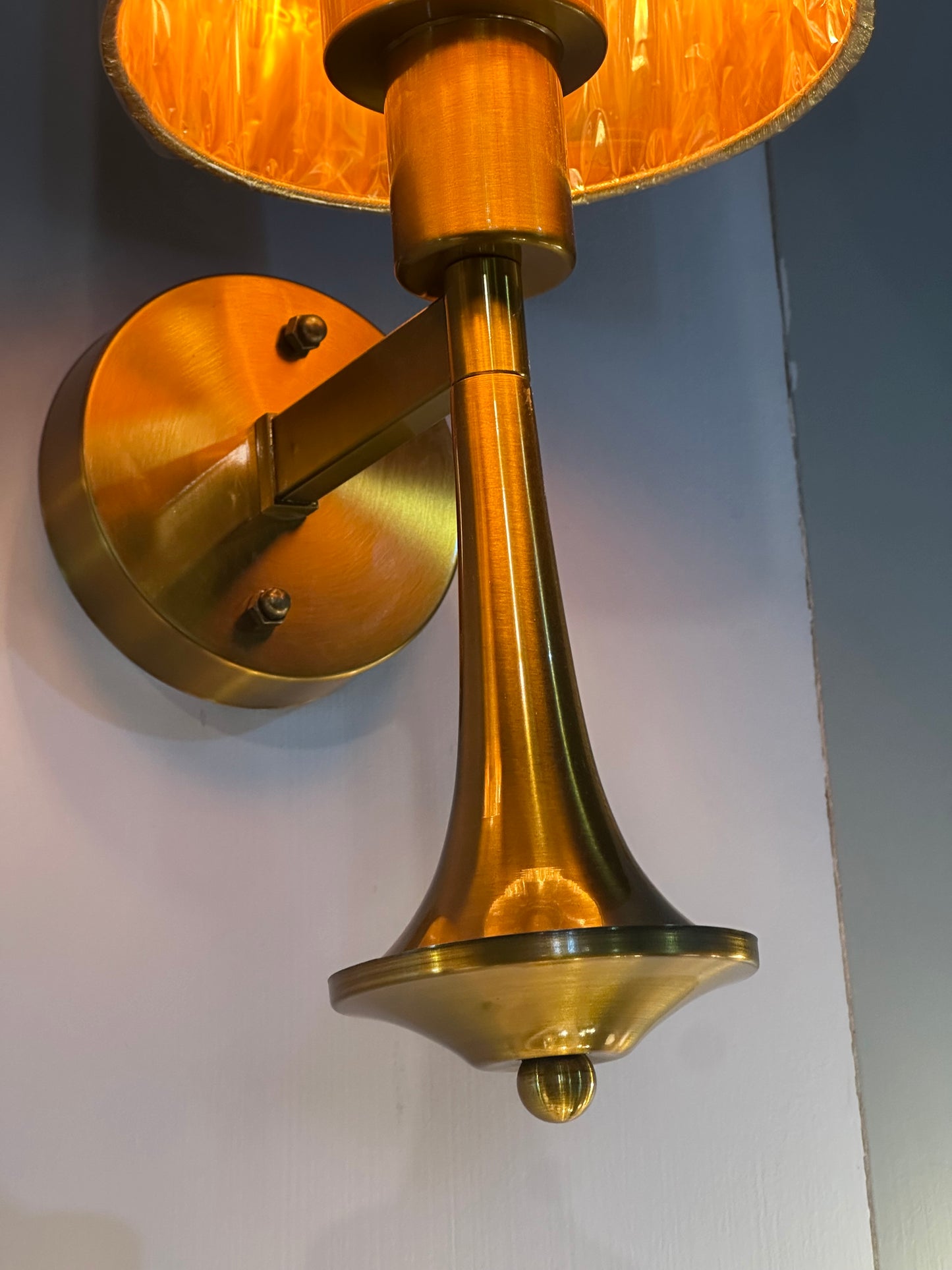 Velora Black & Gold Wall Light