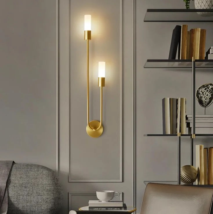 Light luxury wall lamp living room modern minimalist creative corridor aisle bedroom bedside light