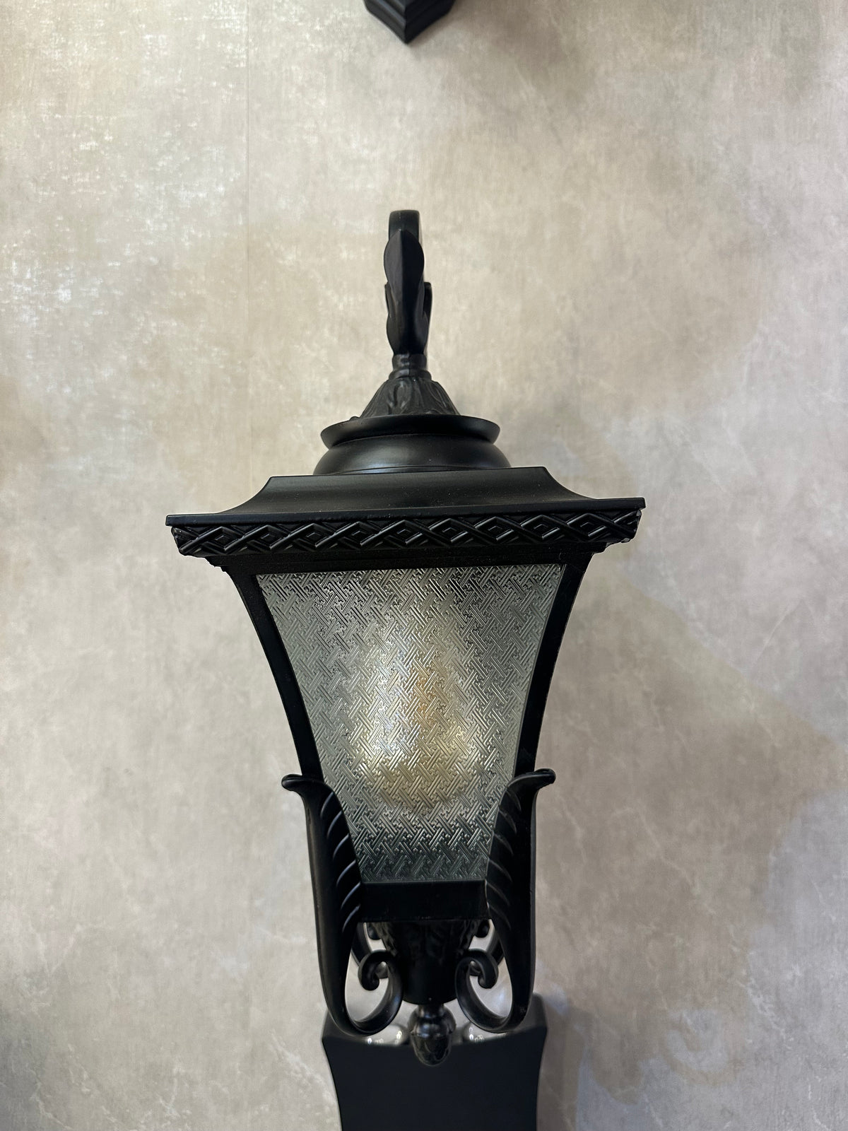 Victorian Black Imported Light