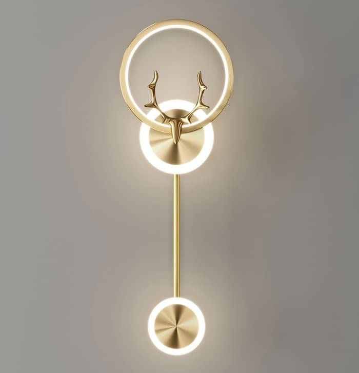 Nordic Deer Antler LED Wall Sconce – Modern Minimalist Decorative Light