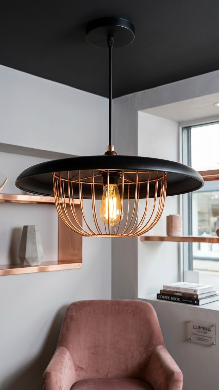 The Aurelia Wire Pendant