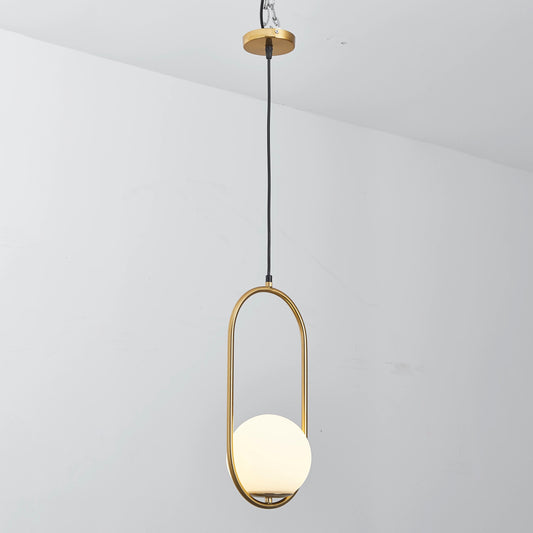 Oval hanging