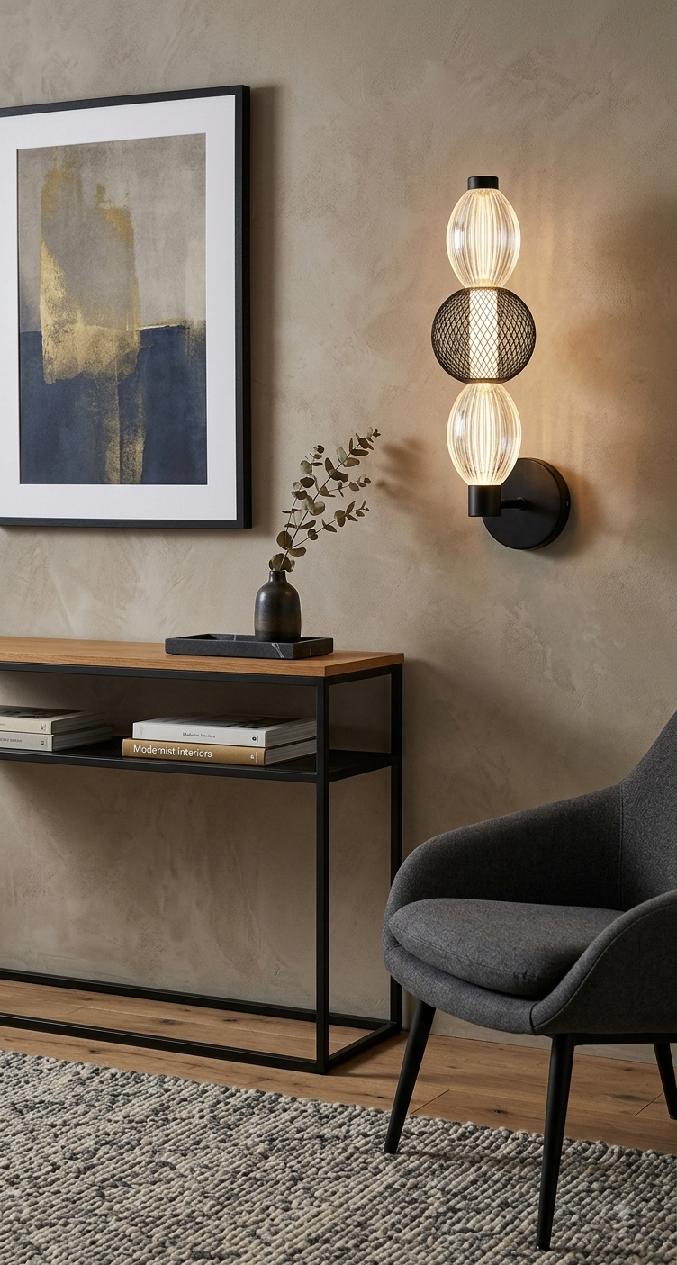 Black Mesh Globe