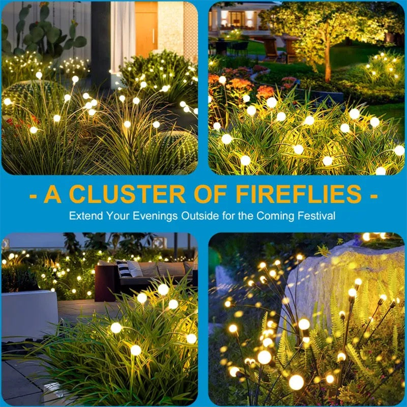 Solar Firefly Garden Light
