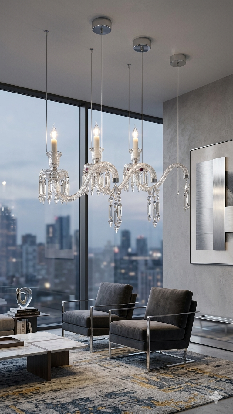 The Luminary Elegance Suspended Chandelier