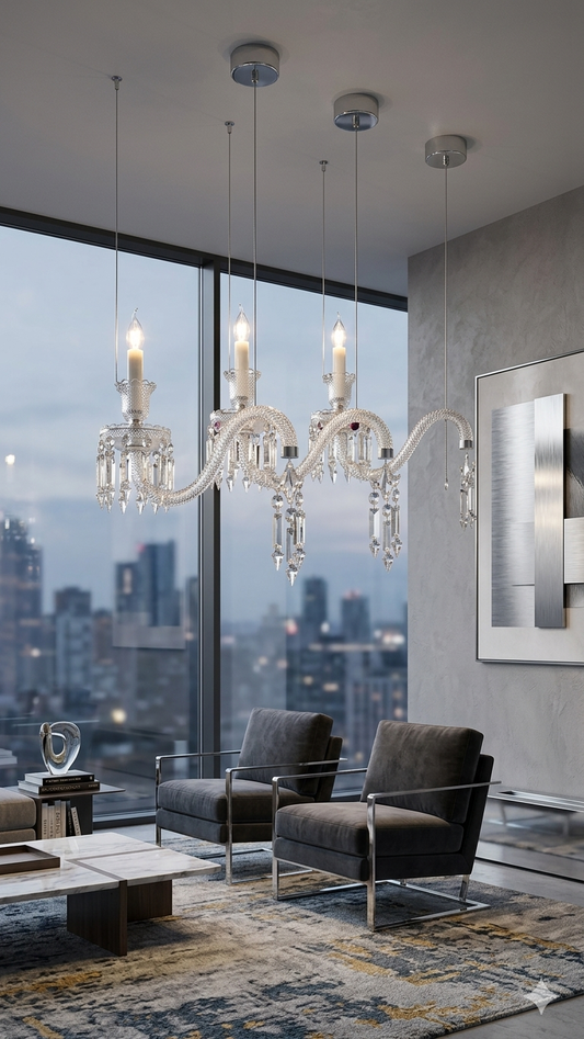 The Luminary Elegance Suspended Chandelier