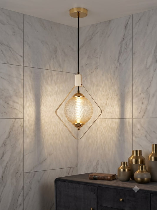 Celestial Geo-Sphere Hanging Light